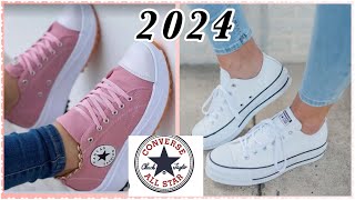 DEPORTIVAS CONVERSE ORIJINALES 2024 MUJER TENDENCIAS DE MODA MUJER [upl. by Elimac430]