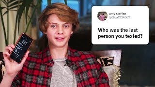 Jace Norman Answers Fan Questions [upl. by Arzed]