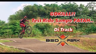 GOKILLLLL TEST RIDE THRILL RICOCHET T160 20 SAMPE PATAH DI BSD XTREME PARK [upl. by Batish]