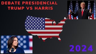 DEBATE PRESIDENCIAL 2024 HARRIS Vs TRUMP ESPAñOL [upl. by Jilly]