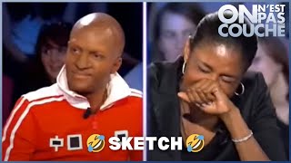 🤣 MarieJosé Pérec rit aux éclats devant ce sketch de Jonathan Lambert déguisé en athlète  🤣 [upl. by Amena669]