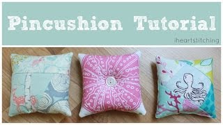 Easy Pincushion Tutorial [upl. by Mueller]