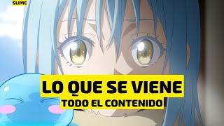 TODO ESTO ES LO QUE VENDRÁ NUEVO DEL ANIME DEL SLIME TENSEI SHITARA SLIME DATTA KEN [upl. by Letsirhc]