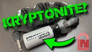 Kryptonite Kryptolok Chain Lock Picked [upl. by Arabela]