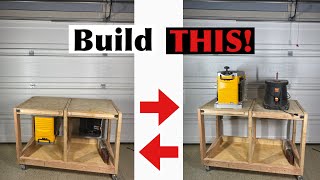 Modular Work Bench Build Part 1 DIY Double Flip Top Work Bench with Kreg Pocket Holes [upl. by Ailito]