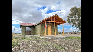 Casas El Nevado entrega casa de 82m2 Kit avanzado con radier y montaje [upl. by Leandre]