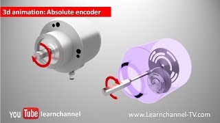 Absolute Encoder Shaft Encoder Rotary encoder  how it works [upl. by Bellina759]