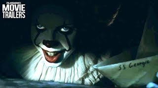 IT  3 New Clips for Stephen King Horror Movie [upl. by Evangeline426]