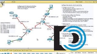 Configure IPv6 and RIPng in Packet Tracer  Part2 [upl. by Elenahc764]