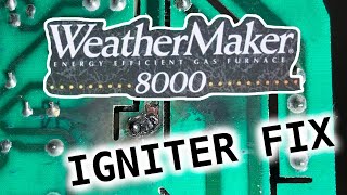 Weathermaker 8000 Fix [upl. by Anaugahs]