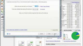 Peachtree Tutorial The Sales Tax Wizard Sage Training Lesson 91 [upl. by Jamel664]