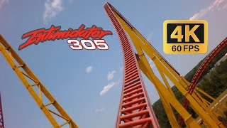 Most Intense Coaster in the World Front Row Intimidator 305 POV  Kings Dominion [upl. by Roswell]