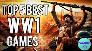 Top 5 Best WWI Games to Play on PS4 and PS5 [upl. by Adnal104]