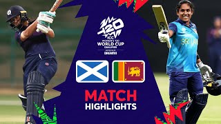 Scotland v Sri Lanka  Final  Match Highlights  Women’s T20WC Qualifier 2024 [upl. by Rochelle389]