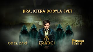 🔥Nejúspěšnější světová reality hra Zrádci už od 22 září na Primě 🖤 [upl. by Tacklind]