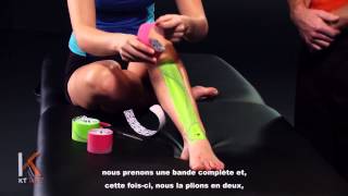 Périostite tibiale  KT TAPE France Shin Splints [upl. by Jannelle]