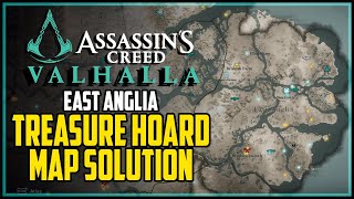 East Anglia Treasure Hoard Map Solution Assassin’s Creed Valhalla [upl. by Gregson561]