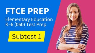 FTCE Elementary Education K–6 060 Subtest 1 Language Arts and Reading 601 Test Prep Study Guide [upl. by Chappelka522]