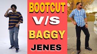 bootcut jeans vs baggy  bootcut jeans mistakes  bell bottom jeans vs bootcut best tips bootcut [upl. by Osnohpla890]