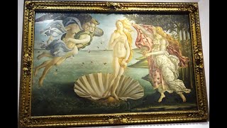 Uffizi Gallery da Vinci  Botticelli part 1 [upl. by Clite]