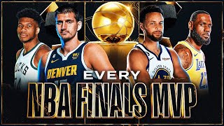 EVERY NBA Finals MVP in HISTORY 19692023  LeBron Steph Giannis Jokic and MORE 🏆 [upl. by Llet]