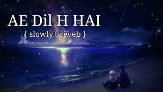 AE Dil Hai mushkil slowedreveb song Arijit Singh  Amitbhbhachchan  pritam [upl. by Lessard]