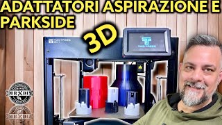 Stampa 3D per il fai da te nel laboratorio Batterie 12V parkside e per aspirazione Two trees sk1 [upl. by Fay]