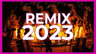 DJ REMIX SONGS 2023  Mashups amp Remixes of Popular Songs 2023  DJ Party Remix Club Music Mix 2024 [upl. by Elinad]