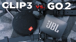 JBL CLIP 3 vs GO 2  Welche ist lauter   Klangvergleich  deutsch  2018 [upl. by Melosa]