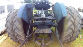 1955 Fordson E27N Major 47 Litre 6Cyl Diesel Tractor Twin Wheels [upl. by Emmalee]