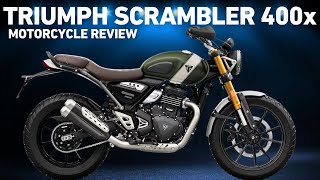 2024 Triumph Scrambler 400X All You Need To Know [upl. by Mcclain]