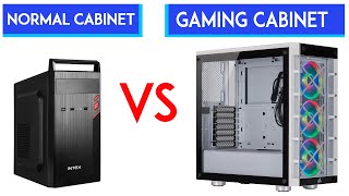 Normal Cabinet Vs Gaming Cabinet 🔥 Review in Hindi [upl. by Acirehs]