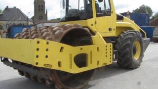 Rouleau bille pneus pied de mouton 19 tonnes Bomag BW219PDH4 711005 [upl. by Notgnimer]