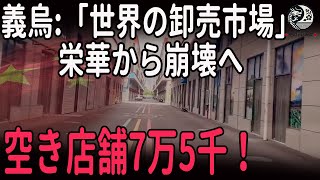 7万5千の空き店舗：義烏  「世界の卸売市場」から「ビジネスの墓場」へ 中国を読み解 [upl. by Nevaed331]