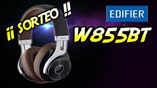 Auriculares Bluetooth EDIFIER W855BT y SORTEO INTERNACIONAL [upl. by Atikkin]