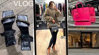 COME LUXURY SHOPPING WITH ME in BICESTER VILLAGE  Prada Valentino Gucci Off white Loewe YSL [upl. by Iad]