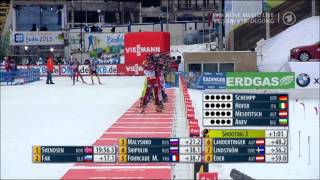 Biathlon WM Verfolgung der Männer in Nove Mesto 2013 [upl. by Lin]