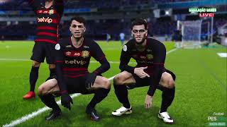 PES 2021 SIMULAÇÃO PAYSANDU vs SPORT AO VIVO SIMULADO GAMEPLAY ULTRA REALLISTA 🎮🕹️🔝 [upl. by Hayidan]