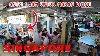 ANTRI 1 JAM UNTUK MAKAN CHAR KWETIAU NO 1 DI SINGAPORE [upl. by Pascale763]