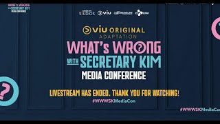 Whats Wrong With Secretary Kim Media Conference All Cast  Viu Philippines kimchiu pauloavelino [upl. by Marcoux]