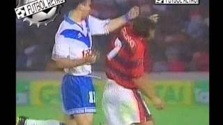 Escandalos en el futbol Flamengo vs Velez 1995 Zandona vs Edmundo FUTBOL RETRO [upl. by Busby3]