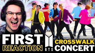 NON KPOP FAN REACTS TO BTS CROSSALK CONCERT For The FIRST TIME  BTS REACTION [upl. by Anire790]