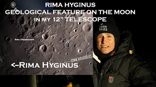 RIMA HYGINUS GEOLOGICAL FEATURE ON THE MOON [upl. by Tahp458]