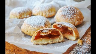 BISCOTTI CON MARMELLATA IN PADELLA [upl. by Attennot]