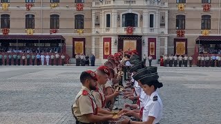 ACADEMIA GENERAL MILITAR ENTREGA DE SABLES AGM ZARAGOZA 2023 [upl. by Dal813]