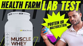 HEALTHFARM MUSCLE WHEY PROTEIN LAB TEST REPORT  PROTEIN OR MALTODEXTRIN  review fitness gym [upl. by Asilehc]