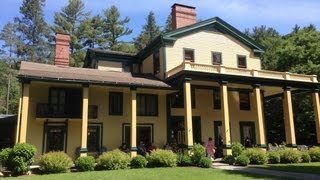 Glen Iris Inn  A glance at the Glen Iris Inn in Letchworth State Park [upl. by Yentirb]