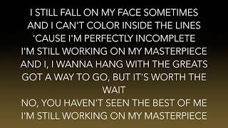 Jessie J  Masterpiece Lyrics [upl. by Rekrap465]