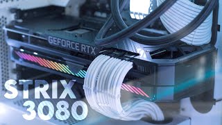 Asus ROG Strix GeForce RTX 3080 OC Edition  Unboxing amp First Impressions [upl. by Accber]