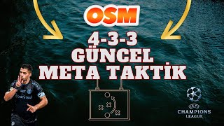 OSM 433 GÜNCEL META TAKTİK  ONLİNE SOCCER MANAGER [upl. by Anairam644]